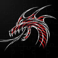 Dragons jigsaw puzzles games icon