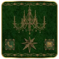 Green Gold Chandelier Go Locke icon
