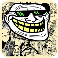Troll Meme Sticker icon