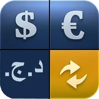 Currency exchange rate Square  icon