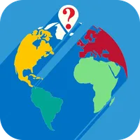 QuestiOnMap quiz. Geography Ga icon