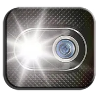 Linterna botón transparente icon