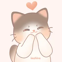 Lovely smile cat theme icon