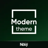 Modern GREEN-Kakao talk theme icon