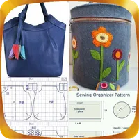 Pattern Ladies Handbags icon