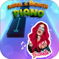 Karol G Bichota Piano Tiles icon