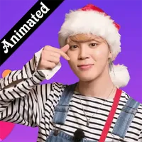Bts Christmas Animated Sticker icon
