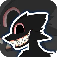 Cartoon Cat Horror Sticker WA icon