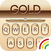 Gold Keyboard Golden Theme icon