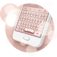 Rose Gold Keyboard Theme icon