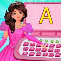 Pink Computer Games for Kids icon