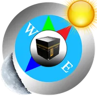 Qibla direction & prayer times icon