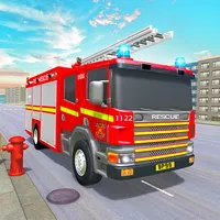 911 Rescue Fire Truck 3D Sim icon