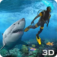 Shark Attack Spear Fishing 3D icon