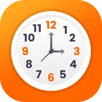 Kids clock learning icon