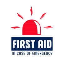 FIRST AID in case of emergency icon