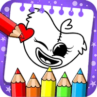 playtime kissy missy coloring icon
