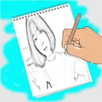 Sketch photo - pencil sketch icon