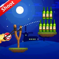 Knock Down Bottle Shooter 2d icon