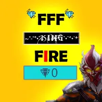 Nickname & diamond fire icon