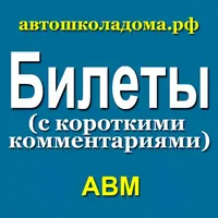 Билеты ГИБДД с короткими комме icon