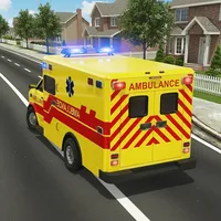 Ambulance Rescue Doctor Sim 3D icon