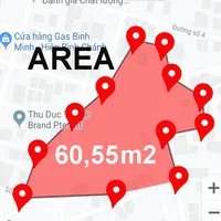 Land Area Measurement icon