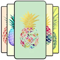 Cute Pineapple wallpaper icon