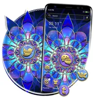 Abstract Glass Flower Theme icon