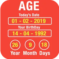 Age Calculator by Date of Birt icon