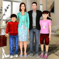 Family Simulator Baby Games 3D icon