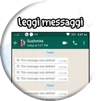 vedere messaggi conversazioni icon