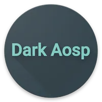 Dark Aosp Theme for LG V30 & L icon