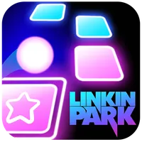 Linkin Park Tiles Hop Ball - N icon