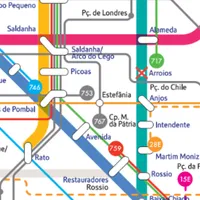 Lisbon Metro Map 2023 icon