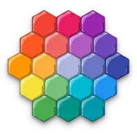 Hexagon Colors - Relaxing game icon