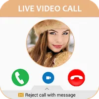 Fake Live Video Call - Call Gf icon