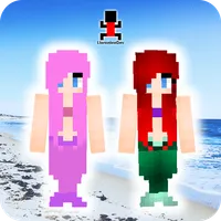 Cute Mermaid Skins for MCPE icon