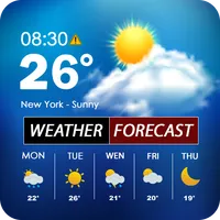 Weather Forecast, Live Weather icon