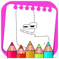 Alphabet Lore coloring pages icon
