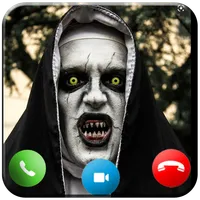 Scary Nun Video Call Fake Chat icon