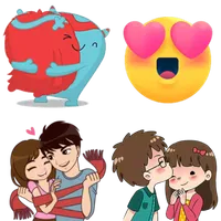 Love stickers icon