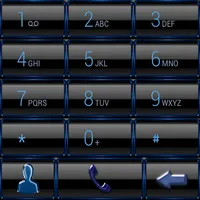 Theme for ExDialer Frame Blue icon