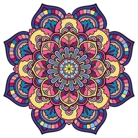 Mandalas Coloring Book - Color icon