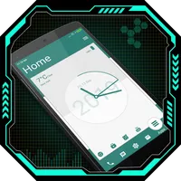 Analog Clock Launcher -Applock icon