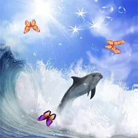 Dolphin Live Wallpaper icon
