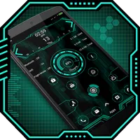 Hi-tech snappy launcher -theme icon