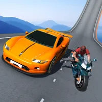 Car vs. Heavy Bike Racing icon