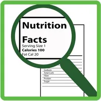 Nutritional Facts icon