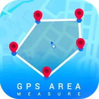 GPS Area Measure On Map icon